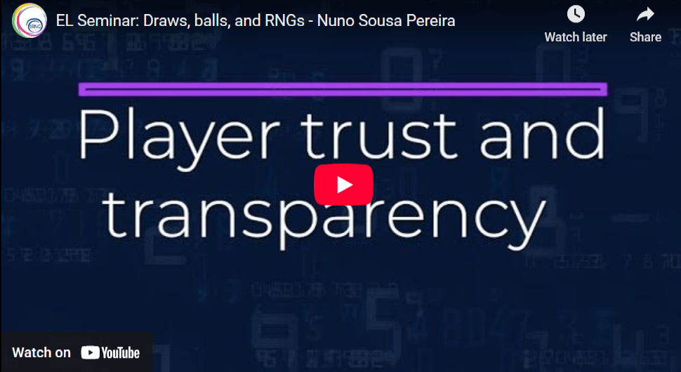 Player Trust and Transparency: EL Seminar